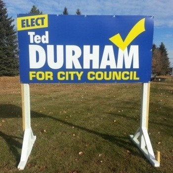 Election Portable Signs Edmonton