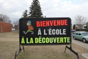 School Portable Signs Edmonton